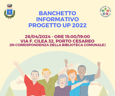 Incontro di comunità: banchetto informativo progetto “Up 2022&rd...