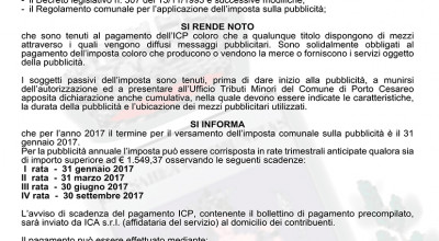 AVVISO SCADENZA ICP ANNO 2017