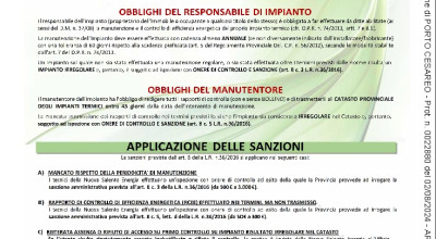  ATTIVITÀ DI CONTROLLO DEGLI IMPIANTI TERMICI